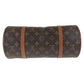 LOUIS VUITTON Handbag M51365 PVC, Leather Brown Gold Metal Handbags Mini Boston Duffel bag Papillon30 Women Used Authentic