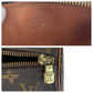 LOUIS VUITTON Handbag M51365 PVC, Leather Brown Gold Metal Handbags Mini Boston Duffel bag Papillon30 Women Used Authentic