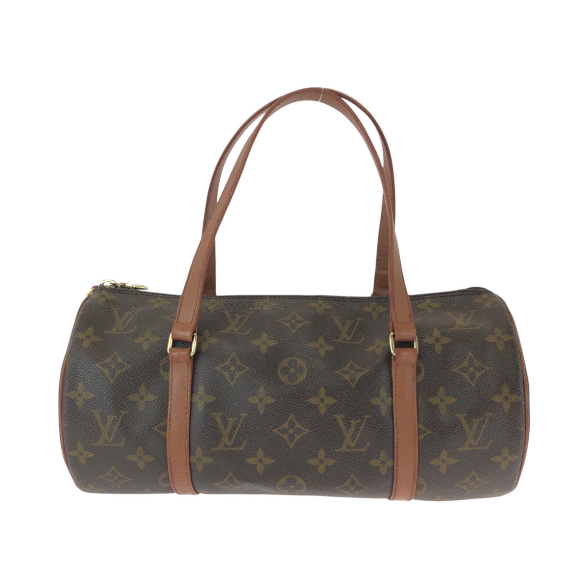 LOUIS VUITTON Handbag M51385 PVC Brown Mini Boston Duffel bag handbag Monogram Papillon 30 Women Used Authentic