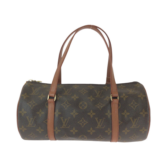 LOUIS VUITTON Handbag M51385 PVC Brown Mini Boston Duffel bag handbag Monogram Papillon 30 Women Used Authentic