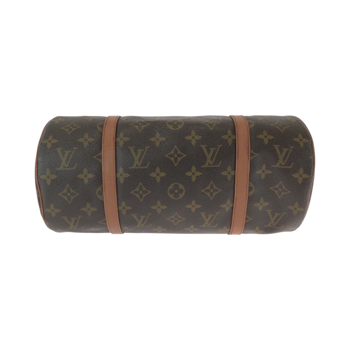 LOUIS VUITTON Handbag M51385 PVC Brown Mini Boston Duffel bag handbag Monogram Papillon 30 Women Used Authentic