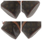 LOUIS VUITTON Handbag M51385 PVC Brown Mini Boston Duffel bag handbag Monogram Papillon 30 Women Used Authentic