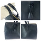 PRADA Boston Duffel bag leather Navy Gold Metal Boston Duffel bag Handbag Safiano Women(Unisex) Used Authentic
