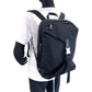 PRADA Backpack 2VZ028 Nylon Black SilverMetal Test Triangle With logo