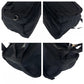 PRADA Backpack Nylon Black SilverMetal Backpacks & Daypacks Backpacks Test Triangle With logo Women Used Authentic