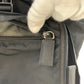 PRADA Backpack Nylon Black SilverMetal Backpacks & Daypacks Backpacks Test Triangle With logo Women Used Authentic