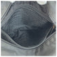 PRADA Tote Bag Nylon Black SilverMetal Tote Bag handbag Test Triangle With logo Women Used Authentic