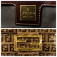 FENDI Shoulder Bag Patent leather, leather Brown Zucchino Mamma Bucket Women Used Authentic