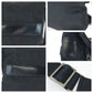 PRADA Shoulder Bag B5469F Nylon black Shoulder Bag pochette Test Triangle With logo Women Used Authentic