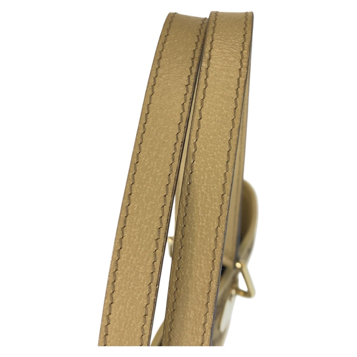 GUCCI Tote Bag 120835 GG canvas, leather Beige White Gold Metal Tote Bag Shoulder Bag Women Used Authentic