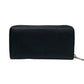 Dior Long Wallet Purse leather black