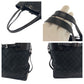 GUCCI Tote Bag 107757 GG canvas Black SilverMetal Tote Bag Shoulder Bag Women Used Authentic