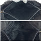 PRADA Tote Bag Nylon, Leather Black SilverMetal Tote Bag Shoulder Bag Test Triangle With logo Women(Unisex) Used Authentic