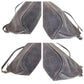 GUCCI Handbag 07198 GG canvas, leather Dark Brown SilverMetal Handbag accessory pouch Women Used Authentic