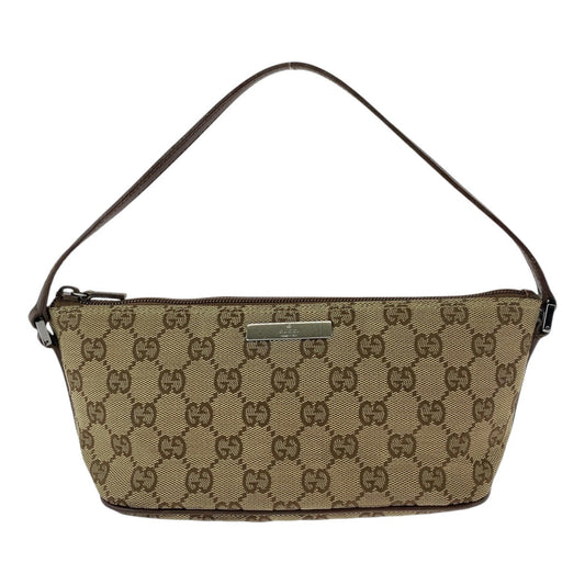 GUCCI Handbag 07198 GG canvas Beige brown