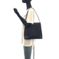 GUCCI Shoulder Bag 001 4231 GG canvas, leather Black GoldMetal Women Used Authentic