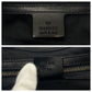 GUCCI Shoulder Bag 106250 GG canvas Black SilverMetal Hobo Shoulder Bag Women Used Authentic