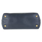PRADA Tote Bag leather Black GoldMetal