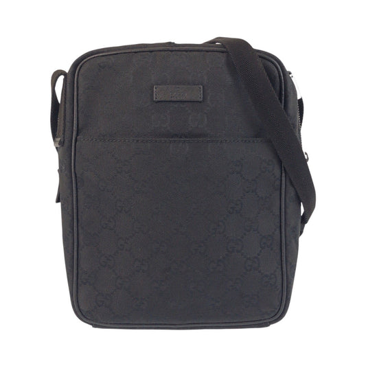 GUCCI Shoulder Bag 122759 GG canvas Black black Shoulder Bag Pochette Women(Unisex) Used Authentic