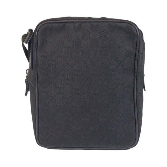 GUCCI Shoulder Bag 122759 GG canvas Black black Shoulder Bag Pochette Women(Unisex) Used Authentic