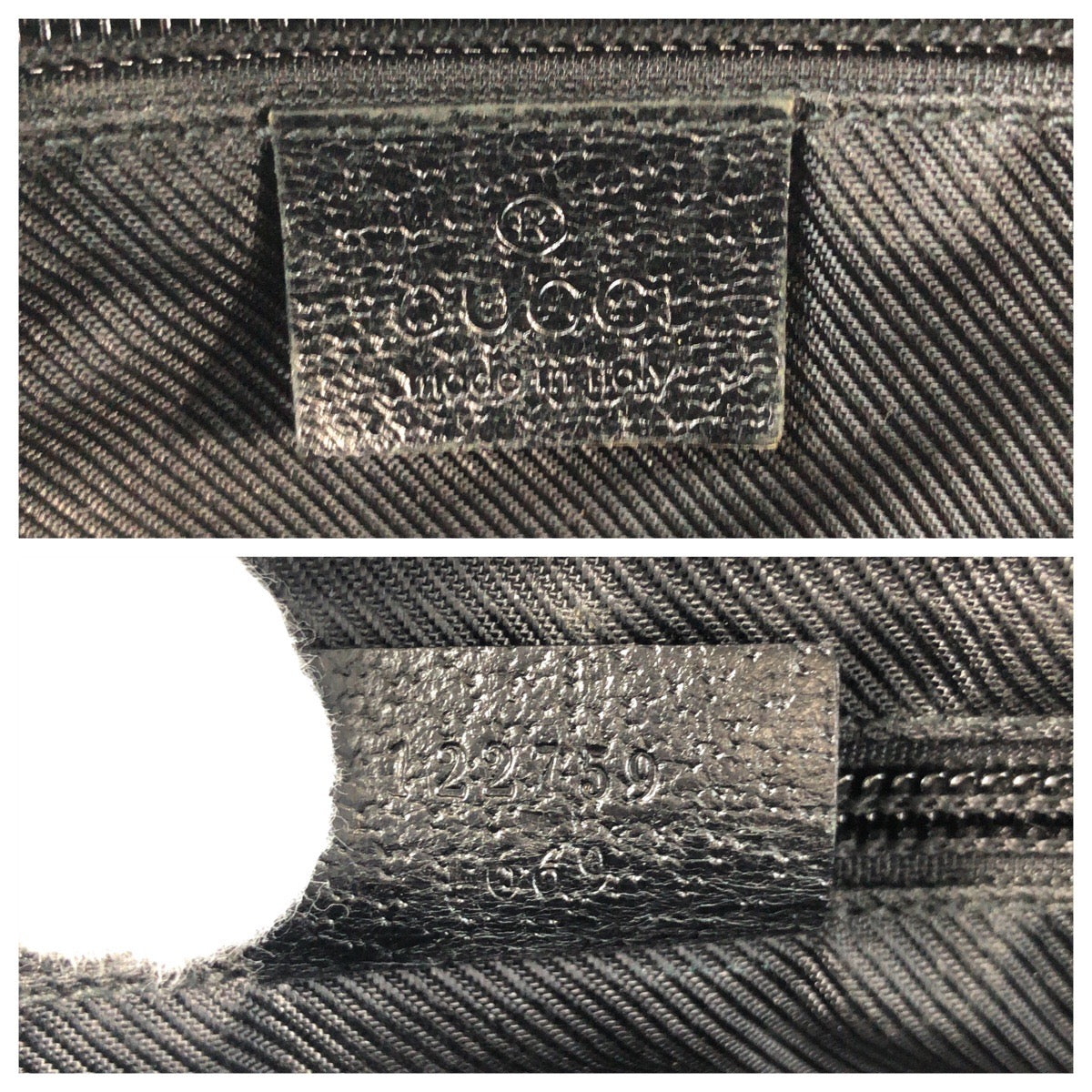 GUCCI Shoulder Bag 122759 GG canvas Black black Shoulder Bag Pochette Women(Unisex) Used Authentic