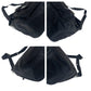 PRADA Shoulder Bag Nylon, Leather black Shoulder Bag pochette Test Triangle With logo Women Used Authentic