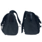 PRADA Shoulder Bag Nylon, Leather black Shoulder Bag pochette Test Triangle With logo Women Used Authentic