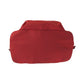 PRADA Backpack B4650 Nylon Red Silver Metal Rucksack Backpack Test Triangle With logo Women Used Authentic