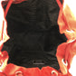 PRADA Backpack B4650 Nylon Red Silver Metal Rucksack Backpack Test Triangle With logo Women Used Authentic