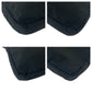 PRADA Clutch bag Nylon Black SilverMetal Clutch bag PC case Test Triangle With logo Women Used Authentic