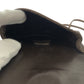 GUCCI Shoulder Bag leather Brown Gold Metal Shoulder Bag pochette Old Gucci Women Used Authentic