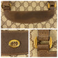 GUCCI Tote Bag 39 02 091 GG Supreme canvas, leather Beige Brown Gold Metal Tote Bag Shoulder Bag Sherry Line Old Gucci Women Used Authentic