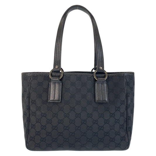 GUCCI Tote Bag 113019 GG canvas Black black