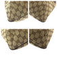 GUCCI Shoulder Bag 162788 GG canvas Beige Brown Gold Metal One Shoulder Bag Positano scarf Women Used Authentic