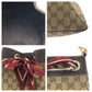 GUCCI Shoulder Bag 162788 GG canvas Beige Brown Gold Metal One Shoulder Bag Positano scarf Women Used Authentic