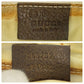 GUCCI Shoulder Bag 263257 GG Supreme Canvas White Brown Gold Metal Shoulder Bag handbag Women Used Authentic