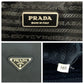 PRADA Shoulder Bag BT0643 Nylon Black SilverMetal Shoulder Bag Messenger bag Test Triangle With logo mens Used Authentic