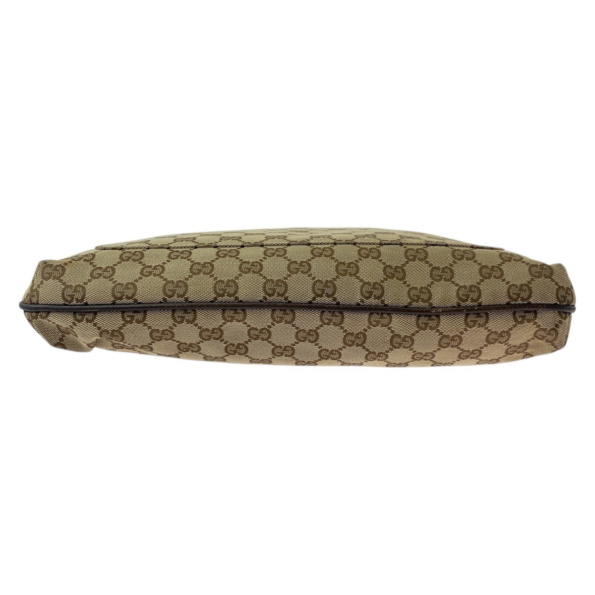 GUCCI Shoulder Bag 122791 GG canvas, leather Beige brown Shoulder Bag Messenger bag Women Used Authentic