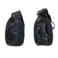 PRADA Shoulder Bag Nylon, Leather Black SilverMetal Test Triangle With logo Women Used Authentic