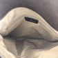 GUCCI Clutch bag 89 02075 GG Supreme Canvas Brown Beige Gold Metal Old Gucci
