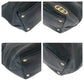 GUCCI Tote Bag 169946 leather Black GoldMetal Tote Bag Shoulder Bag Newbrit Women Used Authentic