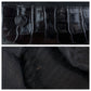 PRADA Shoulder Bag Nylon, Leather Black SilverMetal Shoulder Bag embossed Test Triangle With logo Women Used Authentic