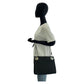 GUCCI Shoulder Bag 120841 GG canvas, leather Black SilverMetal Shoulder Bag Messenger bag Women Used Authentic