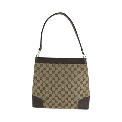 GUCCI Shoulder Bag 001 4231 GG canvas Brown One Shoulder Bag Women Used Authentic