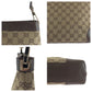 GUCCI Shoulder Bag 001 4231 GG canvas Brown One Shoulder Bag Women Used Authentic