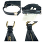 GUCCI Shoulder Bag 001 42870 GG canvas Black GoldMetal Hobo Shoulder Bag Women Used Authentic