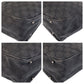 GUCCI Tote Bag 113017 GG canvas, leather Black black Tote Bag Shoulder Bag Women Used Authentic