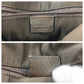 GUCCI Tote Bag 130733 GG canvas, leather Brown Gold Metal Tote Bag Shoulder Bag Abbey Women Used Authentic