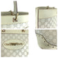 GUCCI Tote Bag 145998 leather Ivory Gold Metal Guccisima