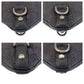 GUCCI Shoulder Bag 268642 GG canvas, leather Black SilverMetal Shoulder Bag Messenger bag Abbey Women Used Authentic